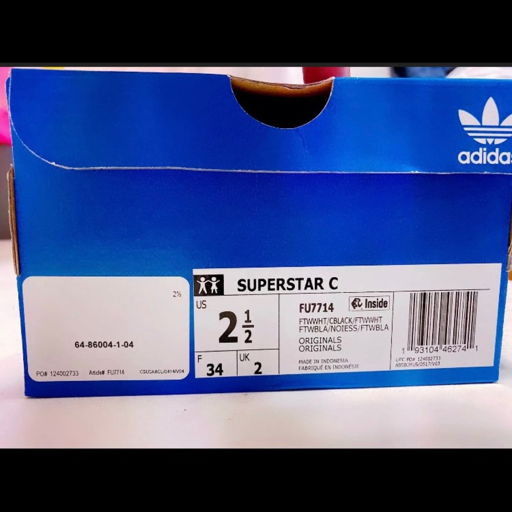adidas Originals Kids' Superstar Sneaker - Picture 7 of 7